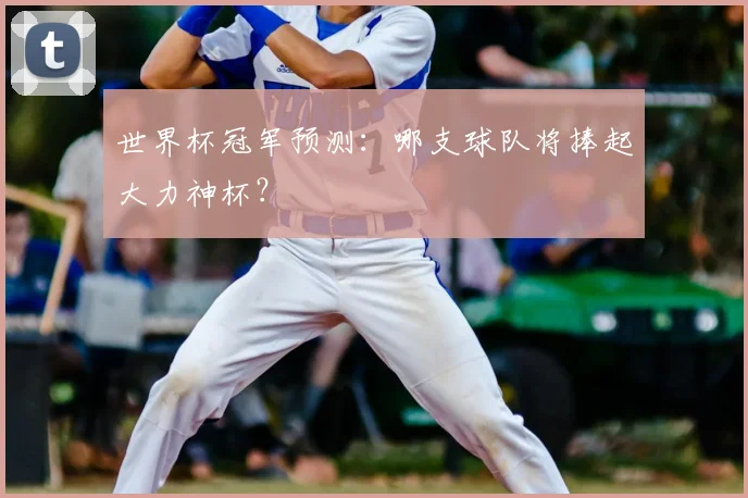 世界杯冠军预测:哪支球队将捧起大力神杯?